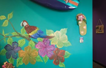 hallway at Schatz Orthodontics