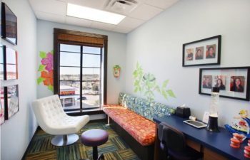 consultation room at Schatz Orthodontics