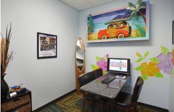 consultation room at Schatz Orthodontics